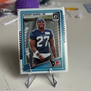 🔥 2025 Woody Marks Panini Donruss Optic Rookie Card. Houston Texans